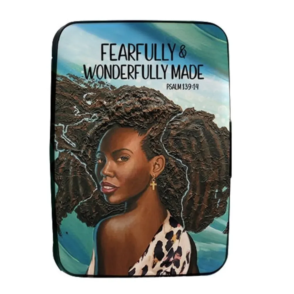 Graphic RFID Credit Card Wallet | Wonderfully Made